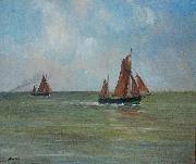 unknow artist North Sea off Ostend Sweden oil painting artist